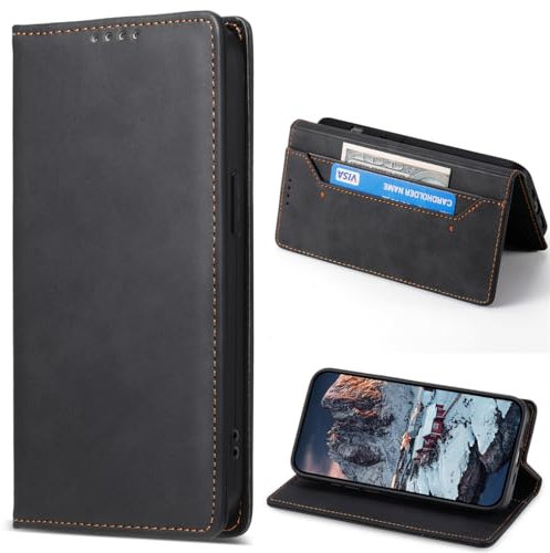 BaiFu Funda para Motorola Moto E20/E30/E40, Funda de Cuero PU para Motorola Moto E20/E30/E40, Billetera con Ranuras para Tarjetas + Soporte Horizontal-16