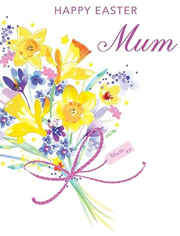 Piccadilly Greetings Osterkarte, Happy Easter Mum, 20,3 x 15,2 cm