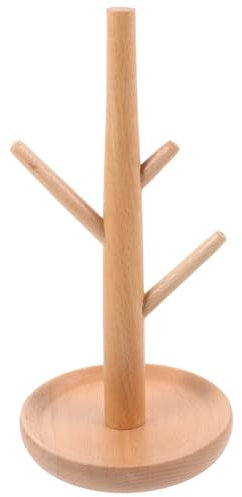 BESPORTBLE Uhrenständer Aus Holz Organizer Für Schmuck Halter Für Armbänder Und Halsketten Kompaktes Design Für Schreibtisch Oder Eingangsbereich Praktische Aufbewahrung Für Uhren Und