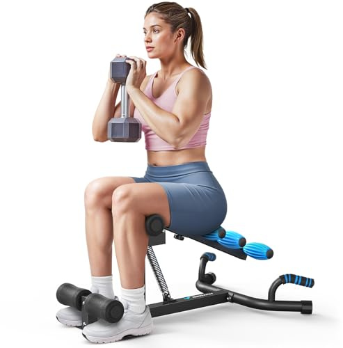 MERACH Kniebeugen Maschine, Deep Squat Machine mit 3 Stufen Widerstand | MAX 136 KG, Sicher & Einfach zu Bedienen, Kniebeugen Trainer für Fitness, Straffung, Rehabilitation, Krafttraining - Schwarz