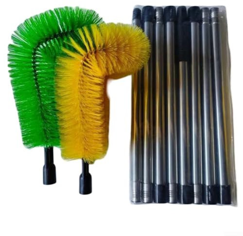 Juego de limpiador de canalones con diseño ergonómico y materiales de construcción (D)