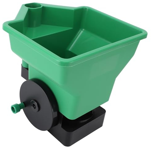 Oreilet Handspridare, 3L Manuell Fröspridare Tillverkad Av Premium PP-material för Gödselmedel Saltgrön