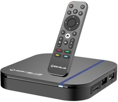 GigaBlue UHD X2 PRO 4K Streaming Box | Android 12 | WiFi 6 | 4GB RAM 32GB ROM | Allwinner H618 Quad-Core | HDMI, USB, LAN | IP Stalker TV & OTT Media Player
