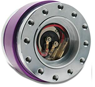 Autolenkrad Schnellspanner Nabenadapter Universal Boss Kit 6-Loch-Muster Lila