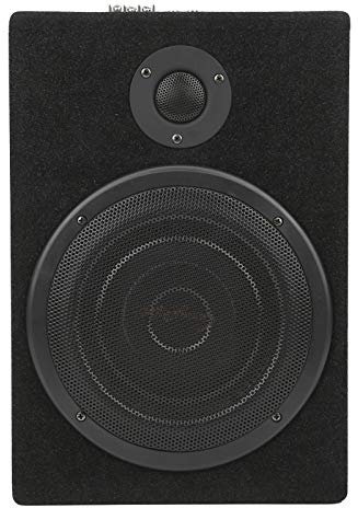 aqxreight - Car Subwoofer Speaker,8in Under‑Seat Subwoofer Power Car Amplifier Bass Speaker Loudsperker Box 12V 180W