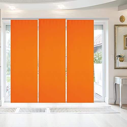 Bestlivings Rideau occultant/rideau coulissant (lot de 3) avec technique - 60x245cm (largeur x longueur), rideau prêt à l'usage Alessia dans de nombreuses couleurs