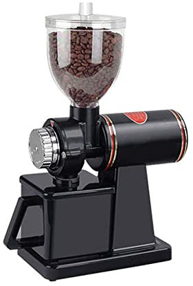 Macinacaffè Elettrico Macinacaffè A Macina Conica 8 Impostazioni Regolabili Precisione Smerigliatrice in Acciaio Inossidabile Per Espresso, Stampa Francese, Caffè Turco (Color : Standard black)