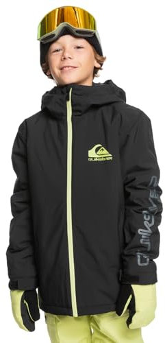 Quiksilver Boy's Morton Youth JK Jacket, True Black, 16 Jahre