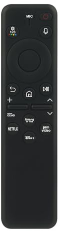 VINABTY BN59-01432A BN59-01432D BN59-01455E Ersätt röstfjärrkontrollen passar för Samsung UHD QNED 4K Smart TV QN32Q60C QN43Q60C QN50Q60C UN43CU8000 UN50CU80000000000000000 UN55CU8 000