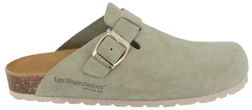 dresco Zabot, Zapatos Ciudad Mula Y Sabot Mujer, Salvia, 41 EU