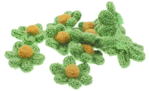 KOCKSHION 10stücke Mehrzweck Näh Patches Dekorative Blume Entwickelt Kleidungsstück Patch Kleidung Decor