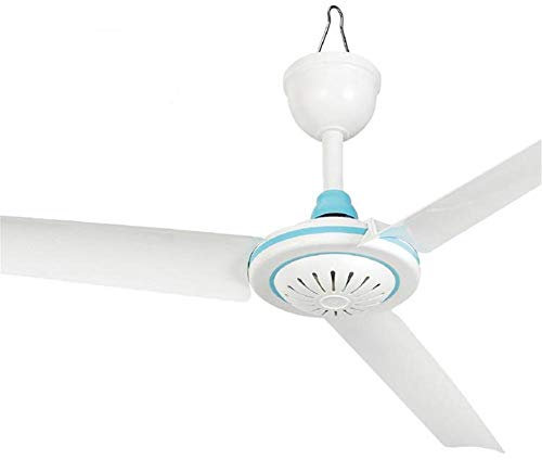 TianqqYongyong Ventilador de techo pequeño, ventilador de techo eléctrico portátil de 12 V CC, para el hogar, camping, tienda de campaña