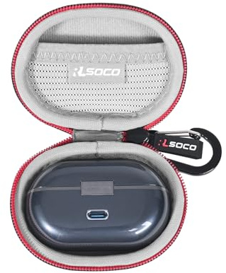 RLSOCO Custodia per SoundPEATS POP Clip Cuffie Open-Ear Wireless Bluetooth/Pearlclip Pro/Air3 Deluxe HS/Free 2 Classic Cuffie Bluetooth