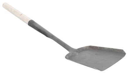 SOLUSTRE Long Handle Ash Shovel for Fireplace Stove Cleaning Construction with Grip Tool for Home Maintenance and Ash Removal