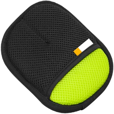 Tierhaarentferner, effiziente Fellpflege-Handschuhe, 18 x 12 cm, wiederverwendbar, sanftes Design, tragbares Fusselreinigungswerkzeug für Couch, Bettwäsche, Teppich, Matte, Polstermöbel
