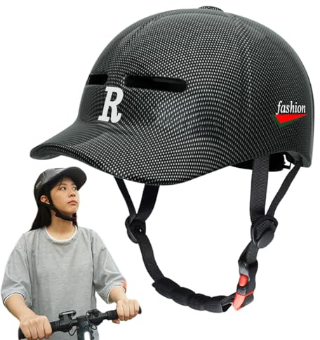 Casco para Bicicleta | Casco para Adultos - Protector con Protección Solar para Deportes Carretera Urbano Mujeres Hombres Juvenil Scooter Desplazamientos