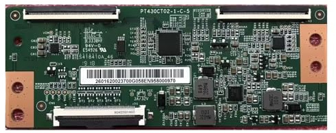 ZGHQHCDRH Compatible For HKC，PT430CT02-1-C-5 LCD TV Logic Board 43 2K ，TV Motherboard Replacement