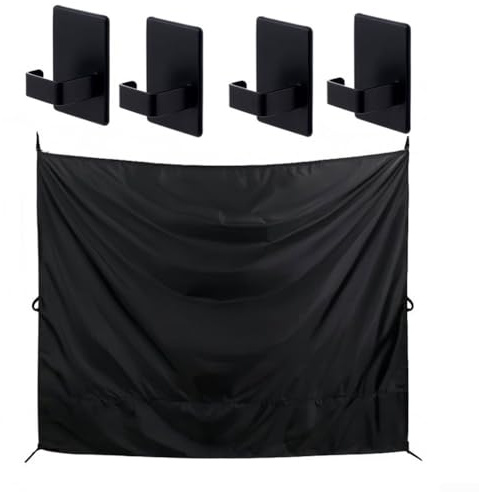 Tenda da doccia da campeggio per la privacy dell'auto, parasole per porta posteriore, con ganci magnetici, tessuto Oxford, resistente alle intemperie, per uso esterno