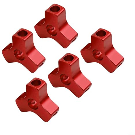 3-Wege-Zeltstangen-Nabenverbinder aus Aluminiumlegierung für 8, 5 mm und 9 5 mm Zeltstangen, zuverlässige Outdoor-Zeltstangen-Unterstützung für Campingausrüstung (8,5 mm)