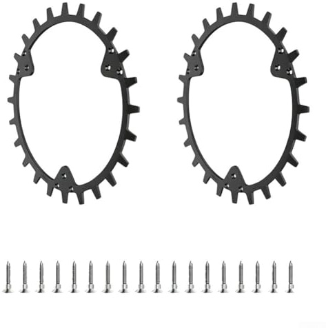 Punte per robot tosaerba 252 mm per 330 420 430X 450X per AWD kit di trazione ruote in plastica con chiodi dischi antiscivolo per tosaerba da giardino
