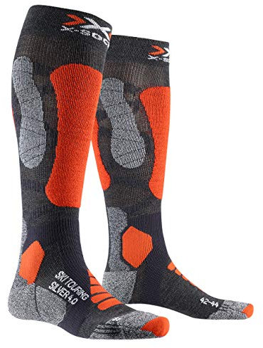X-Socks Ski Touring Silver 4.0 Skisocke Grau Unisex Grösse 39-41