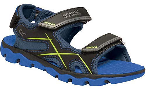 Regatta Kids Boys Kota Drift Walking Sandals - Nautical Blue - 12 Child UK