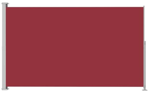 vidaXL Seitenmarkise Ausziehbar 220x300 cm Rot