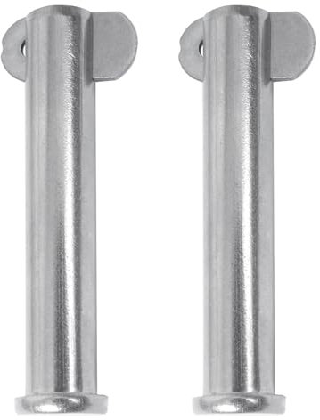 Klappbolzen Steckbolzen Klappnasenbolzen Sicherungsbolzen Sicherungsstift - 6mm x 65mm x 2 Stück Federsplint Splintbolzen Bolzen Sicherungssplint Klappbolzen Sicherung Edelstahl V2A von PRIOstahl