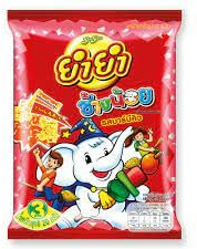 Yum Yum, Chang Noi, Instant Noodles, Bar-B-Q Flavour, 20 g. [Pack of 12 pieces]