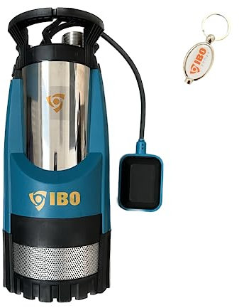 IBO Tauchpumpe Multi IP 1200W INOX 6300l/h Wasserpumpe Edelshtahl Bewässerung
