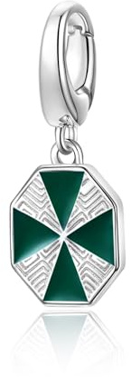 FANCIME x Harry Potter Kollaboration - Hogwarts Charms, Sterling Silber Schmuckgeschenke für Damen Mädchen