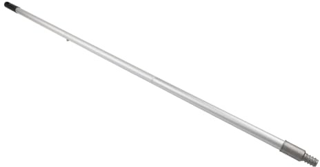 WIIYENA 9 varillas de extensión de metal de 0,42 m a 3,6 m, barra telescópica de aluminio ajustable con agarre antideslizante, herramienta de limpieza multiusos
