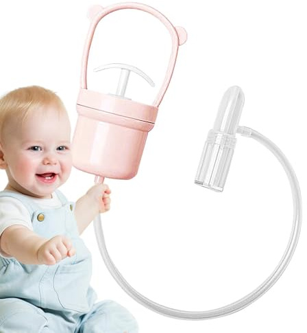 Child Nose Aspirator - 73.5cm Silicone Kids Sucker | Soft Safe Child Booger Sucker, Kid Aspirator, Long Tip Nose Cleaner Comfortable for Congestion Kids and , Easy to Use Hygienic