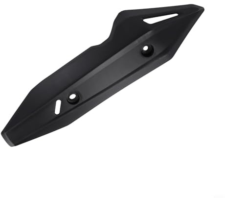 Cubierta de tubo de escape para motocicleta Honda Click 150/125, protector de aislamiento térmico, protector de escape trasero, accesorios de ajuste (negro)