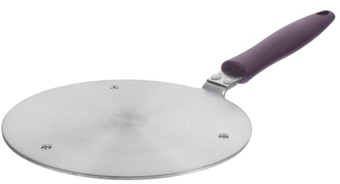 HOUDERCO Diffuseur de Chaleur Plaque D'adaptation Multifonction pour Plaque à Induction en Acier Inoxydable Répartition Chaleur Cuisine