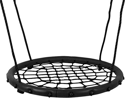 Disc Giant Nest Web Net Tree Swing Monkey Rope Hanging Swing Seat Sets Heavy Duty for Garden Backyard Outdoor for Kids Children Adult