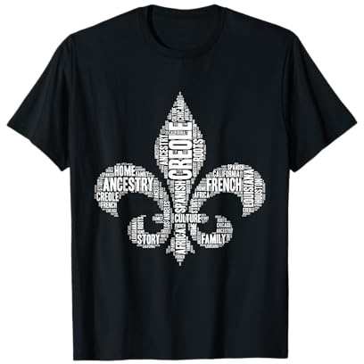 GumboLife Creole Fleur De Lis T-Shirt T-Shirt