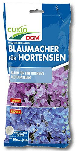 Cuxin Alaun 250 g Blaumacher für Hortensien Hortensienfärbung Hortensiendünger
