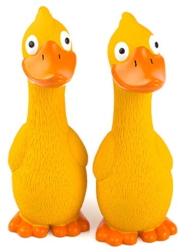 Chiwava Paquete de 2 Juguetes de látex para Perro de 7.9 Pulgadas, Juego Interactivo para Perros pequeños y medianos