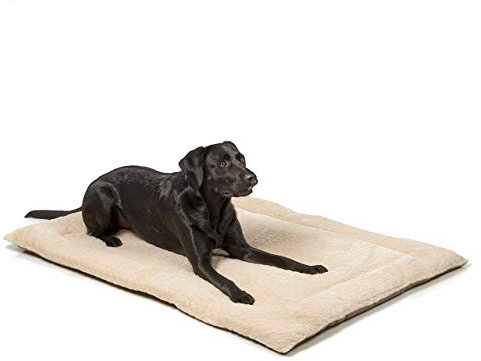 Wallace & Jones | Bristol, Gepolsterte Liegedecke zum wenden | Beige | ca. 130 x 90 x 5 cm