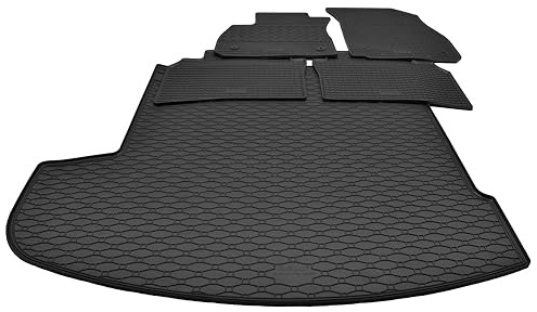 Mattenprofis Gummi+Kofferraum Set kompatibel mit Opel Insignia B II Sports | Baujahr ab ab 2017, wasserundurchlässig, Automatten, Autofußmatten