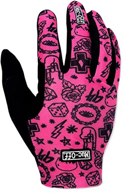 Muc-Off Unisex Fahrrad Handschuhe Mesh Summer Lightweigt, Pink, XS, MU-GLO-2012
