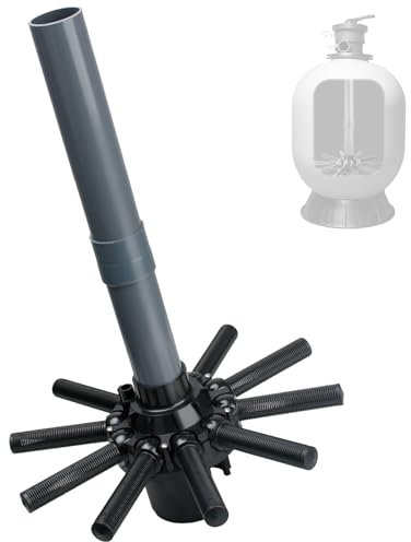 SWX236DA2 Lateral Assembly with Center Pipe Replacement Compatible with Hayward wim Pro Sand Filter SW-236T, Above Ground Swimming Pool Sand Filter Tank Parts