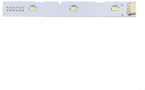 Égayez l'intérieur de votre réfrigérateur avec cette lampe de rechange LED au design efficace compatible avec certains modèles