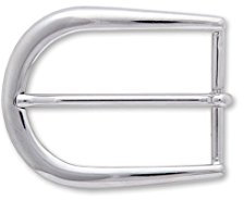 VMP Schließe Gürtelschließe Classic Metall Vintage, Farbe:Silberfarben(111)