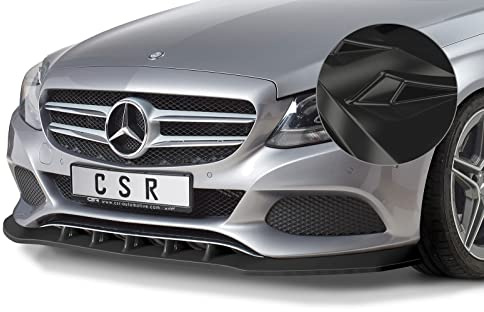 CSR-Automotive Cup-Spoilerlippe Front Schwarz Glänzend mit ABE für Mercedes Benz C-Klasse 205 CSL482-G
