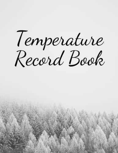 Commercial Kitchen Fridge Freezer Temperature Log: Accurately Record The Temperature Daily For 3 Units