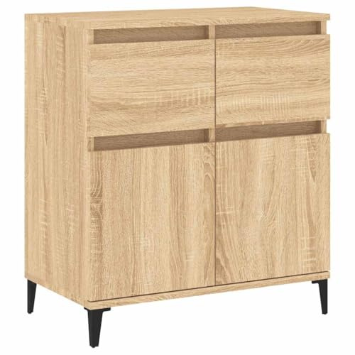 vidaXL Aparador de Madera contrachapada Roble Sonoma 60x35x70 cm
