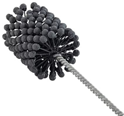 Pro-Graad TwistFlex 3-1/8 240SC Cylinder Hone | 3.125 Flexible Cylinder Honing & Deburring Tool | Bore Brush for Hole Diameters 2.91 - 3.11 | Silicon Carbide 240 Grit | 0.31 Shank | 13.5 Length
