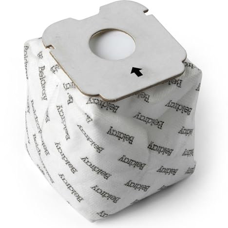 Beldray BEL01877 Sacchetti per aspirapolvere – confezione da 10 Vacube, compatibili con il vuoto cordless Airgo BEL01841, sacchetti per la polvere di ricambio, capacità 700 ml, facili da sostituire